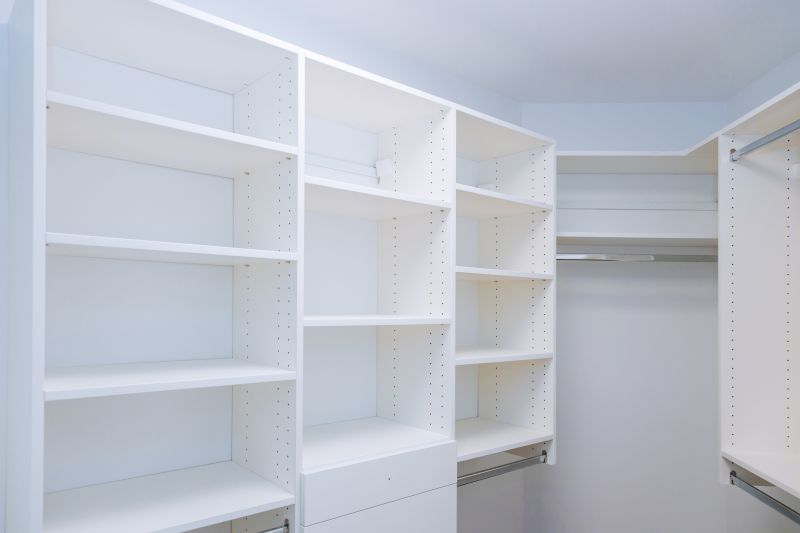 Closet Shelving Installation detail