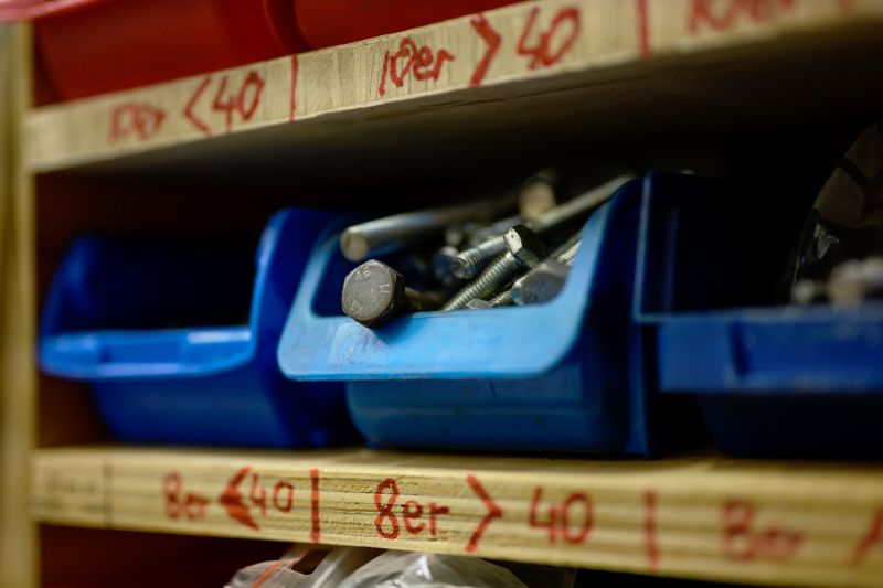 Garage Racks Installation detail