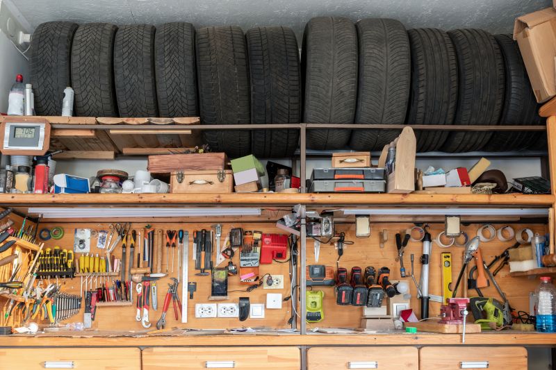 Garage Tool Rack Installation in Raleigh, NC